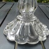 Pair of crystal candlesticks