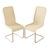 2 chaises cantilever B25 Tecta