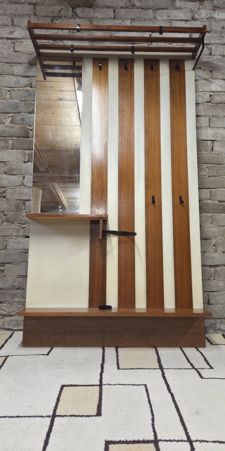 Scandinavian coat rack 1970