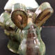 Ceramic shaped piece by Mária Sövegjártó