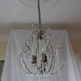 Lustre laiton et verre