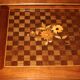 Set of Four Nesting Tables in Flower Marquetry circa 1900