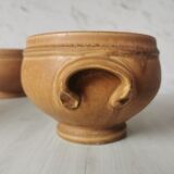 Vintage eared sandstone bowls