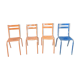 Set of 4 chairs tivoli chairs by Francisco Segarra in metal