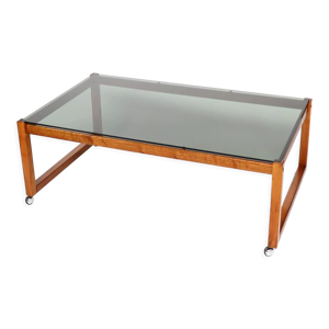 Table basse en teck et
