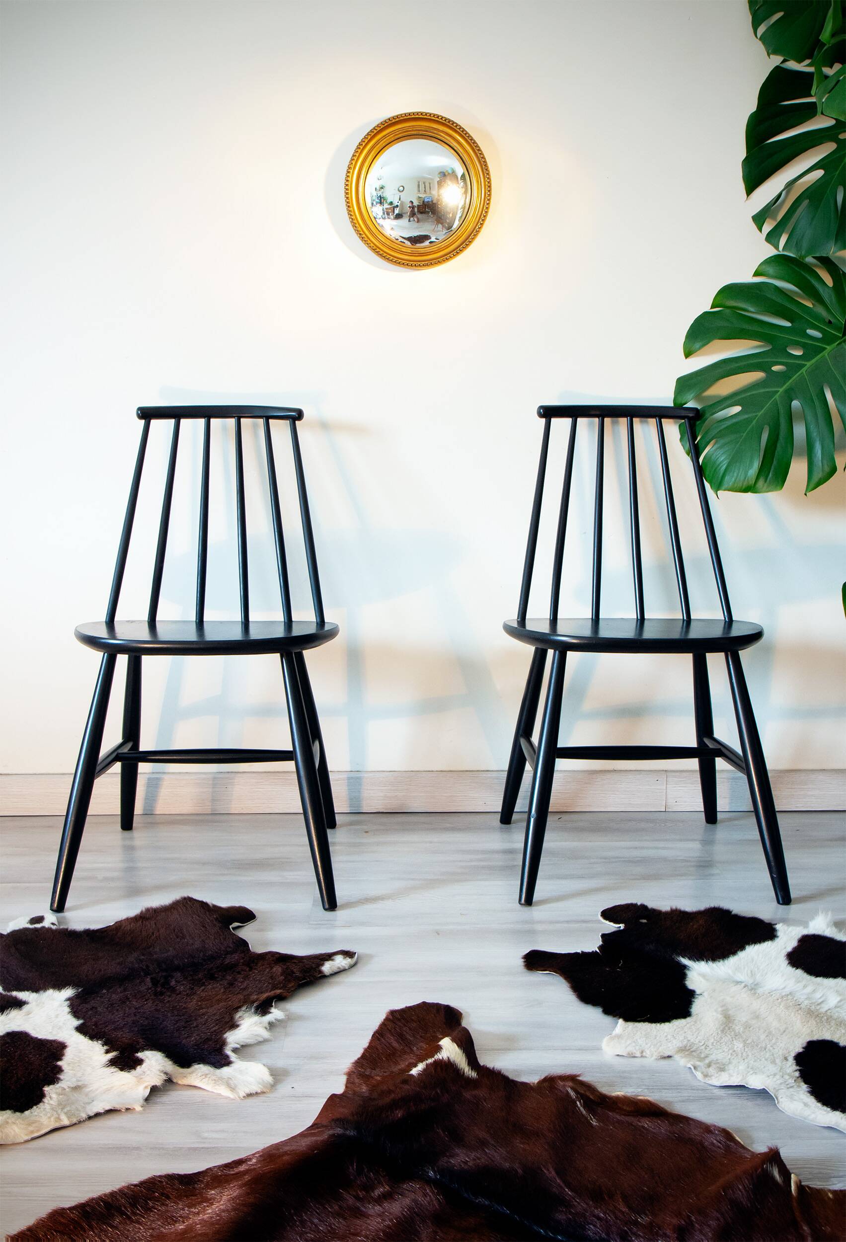 Chaise scandinave Hagafors, suède 1950