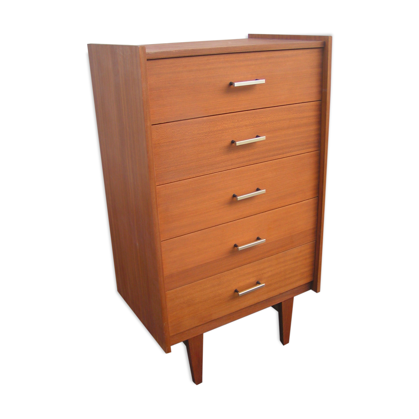 Wardrobe oak 5 drawers 60s