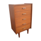 Wardrobe oak 5 drawers 60s