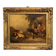 Peinture anglaise antique d'une scène de genre rural datée de 1866