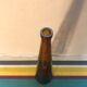 Old Bottle Glass Bottle Blown Bullé Brown Orange Vintage