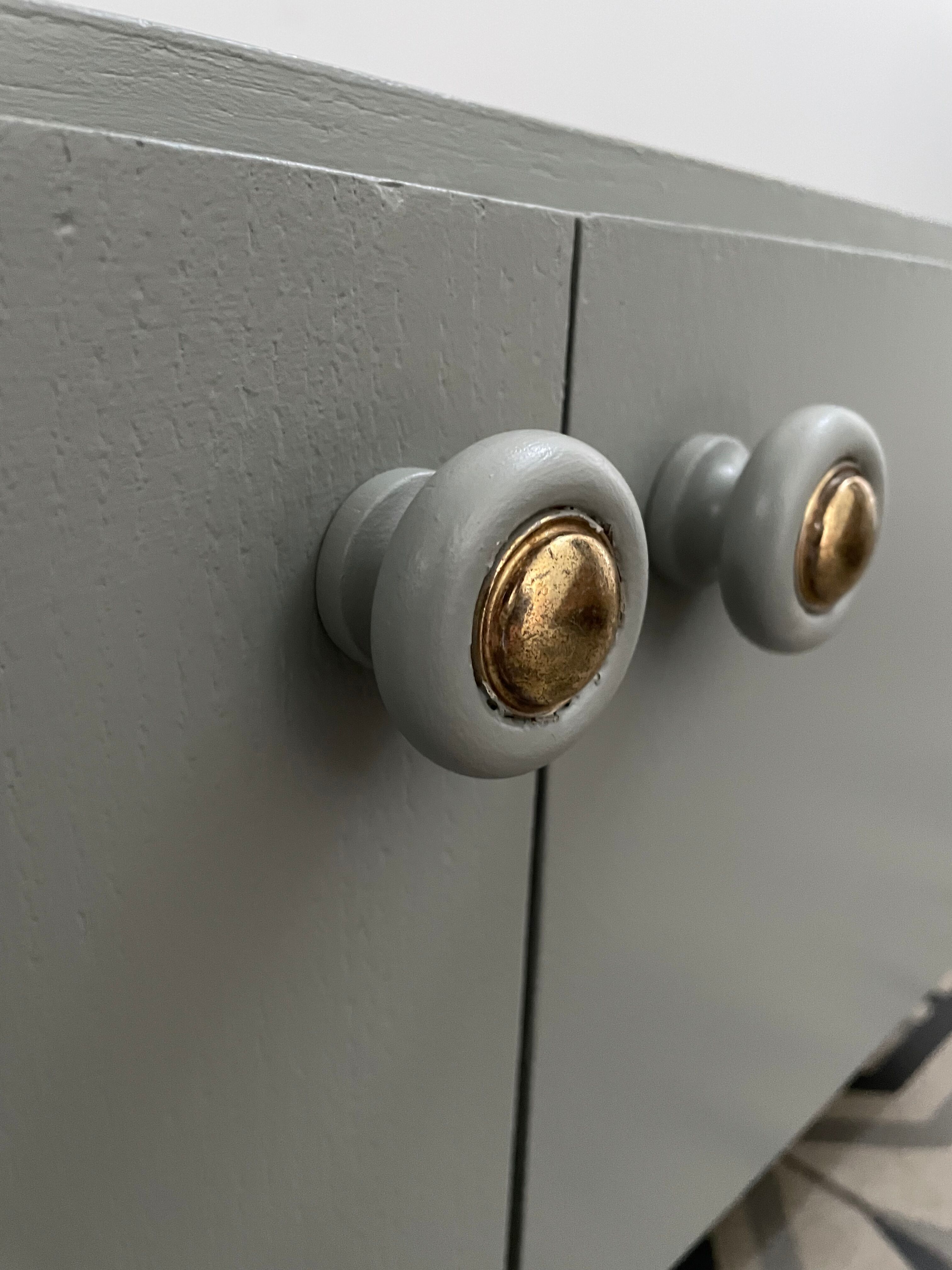 Antique low furniture restyled on wheels