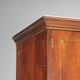 Antique mahogany and brass wardrobe, United Kingdom, 20th century