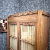 Art deco glass cabinet