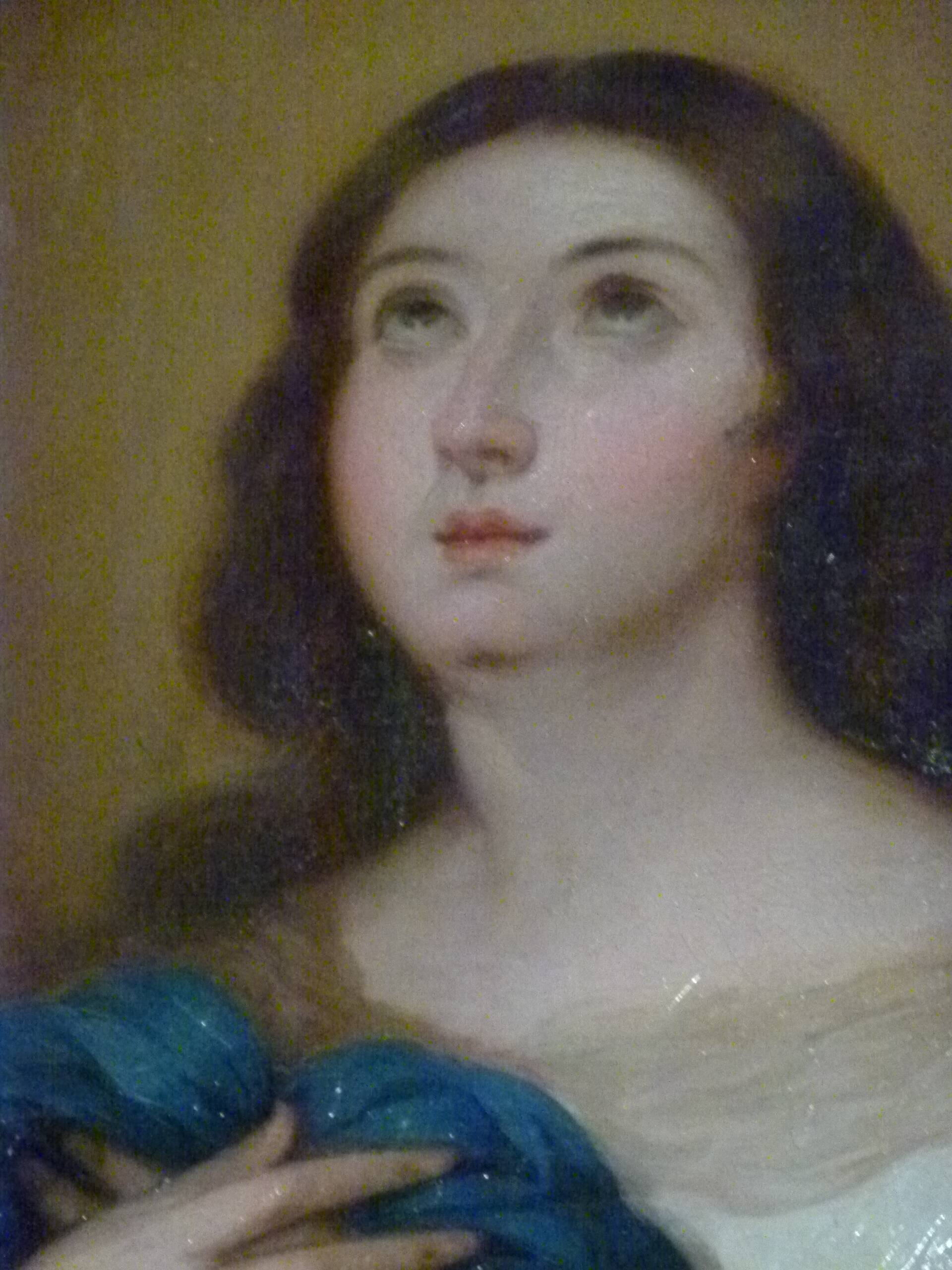 Portait  a  l'huile 19ème