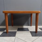 Square Glostup Denmark teak table 1970s