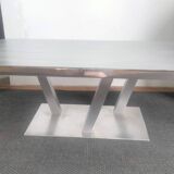 Table basse aluminium