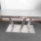 Aluminum coffee table