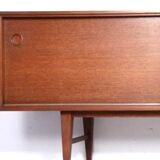 Scandinavian vintage teak sideboard, length 3m