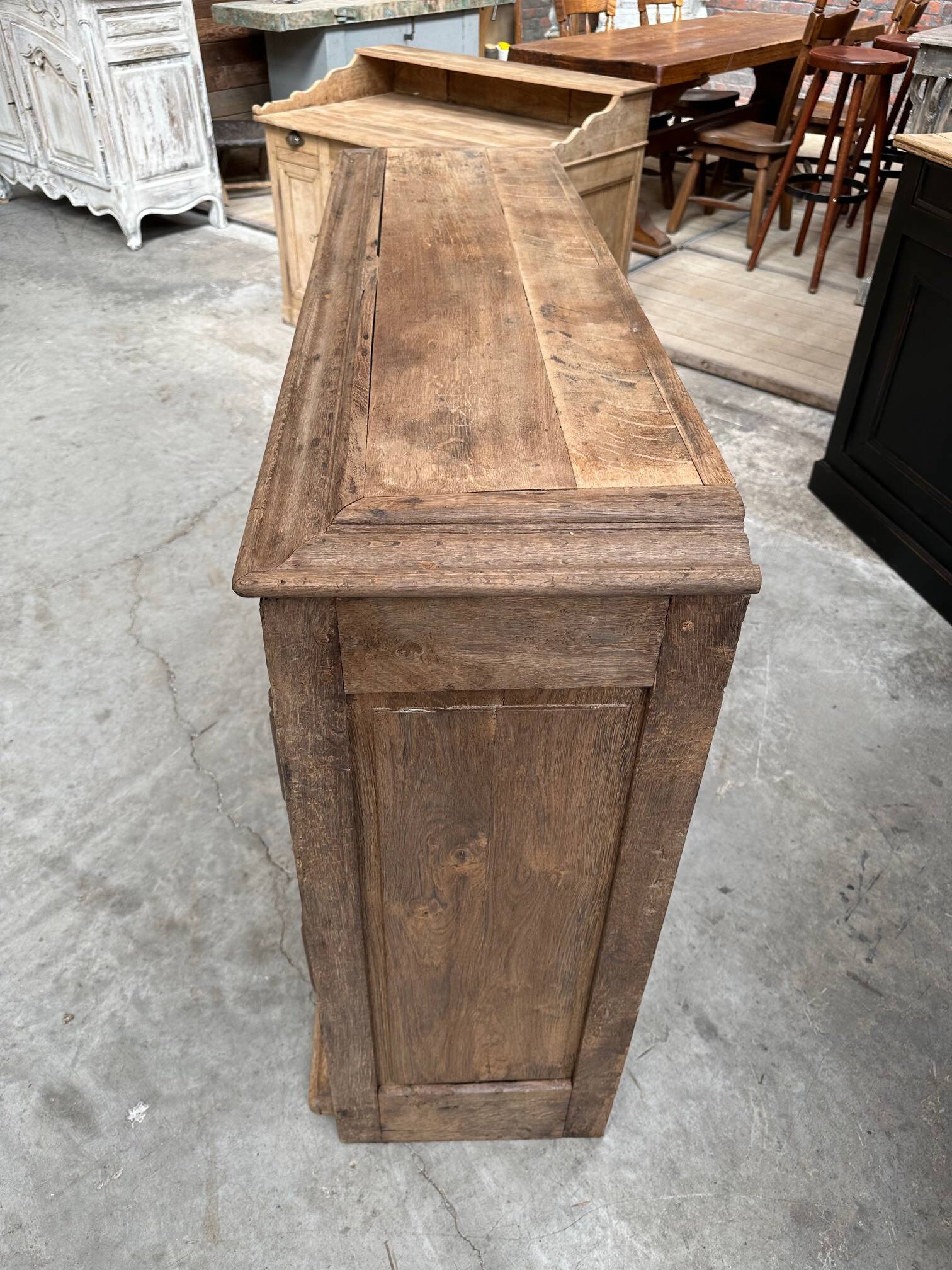 18th century country sideboard in solid oak