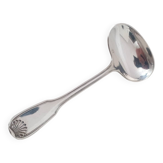 Cuillère à bouillie porridge Saint Medard métal argenté