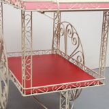 1950s French serving trolley for garden