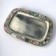 Abalone shell & alpaca tray, Mexico, circa 1970s