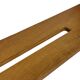 Vintage wooden wall shelve rack bookshelf in wood minimalist