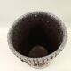 Women's deco vase in two-sided/reverse relief 30 cm