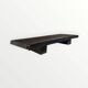 Wabi sabi burnt wood coffee table