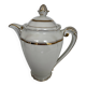 Vintage porcelain coffee pot from Limoges, former royal factory.