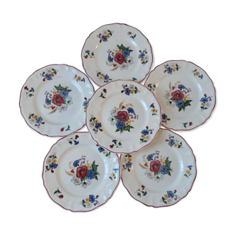 Lot de 6 assiettes à dessert Agreste