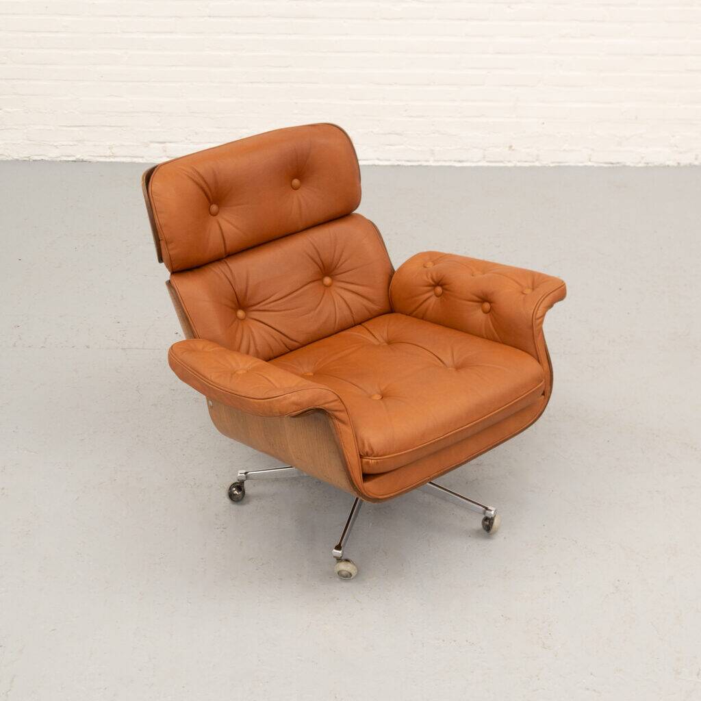 Martin Stoll Giroflex lounge chair 1970s