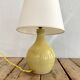 Lampe céramique, câble tressé neuf 2M, abat-jour tissu