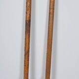 Paire de rames en bois