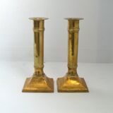 Brass candlesticks