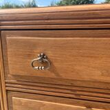 Art Deco chest of drawers, mustache feet