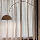 Arco Cut Floor Lamp Joe Colombo for Oluce White Chrome Vintage Design
