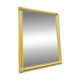 Louis XVI Style Rectangular Mirror In Wood And Golden Stucco