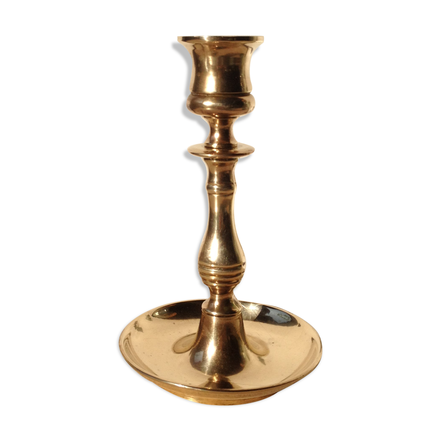 Brass candlestick