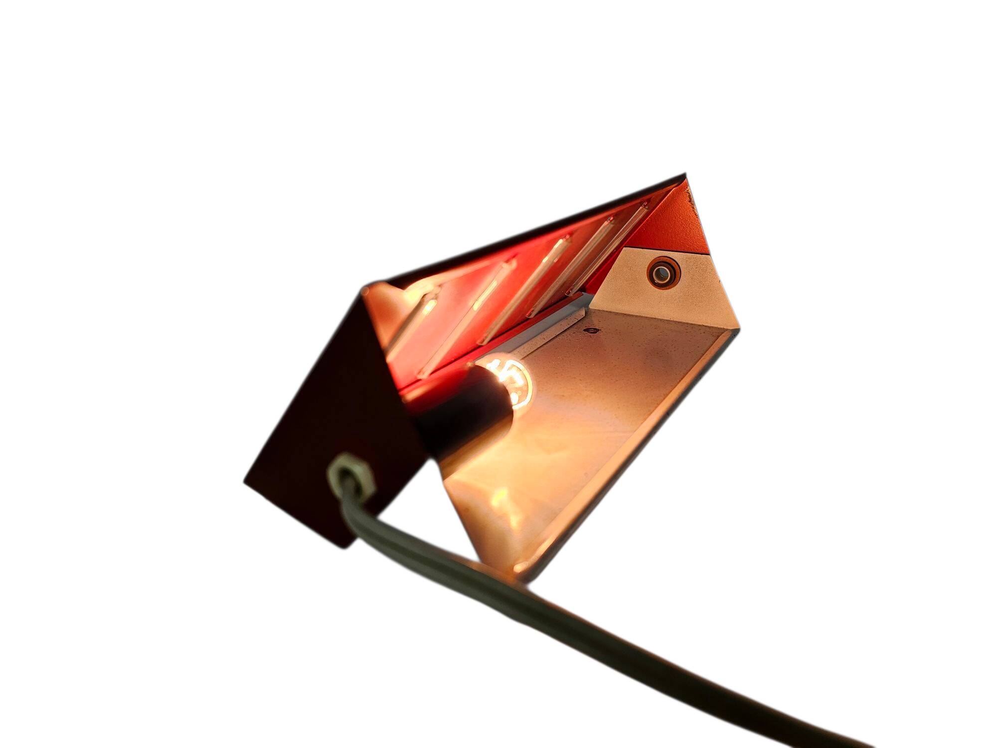 Anvia Almelo - Holland - J.J.M. Hoogervorst - wall lamp - red  -60's