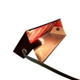 Anvia Almelo - Holland - J.J.M. Hoogervorst - wall lamp - red  -60's