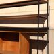 Bibliothèque industrielle métal et bois