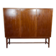 Vintage mahogany sideboard with storage and drawers – Sweden, 1960s