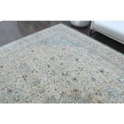 1970s Vintage Persian Handmade Wool Cotton Brown Area Rug 285x388