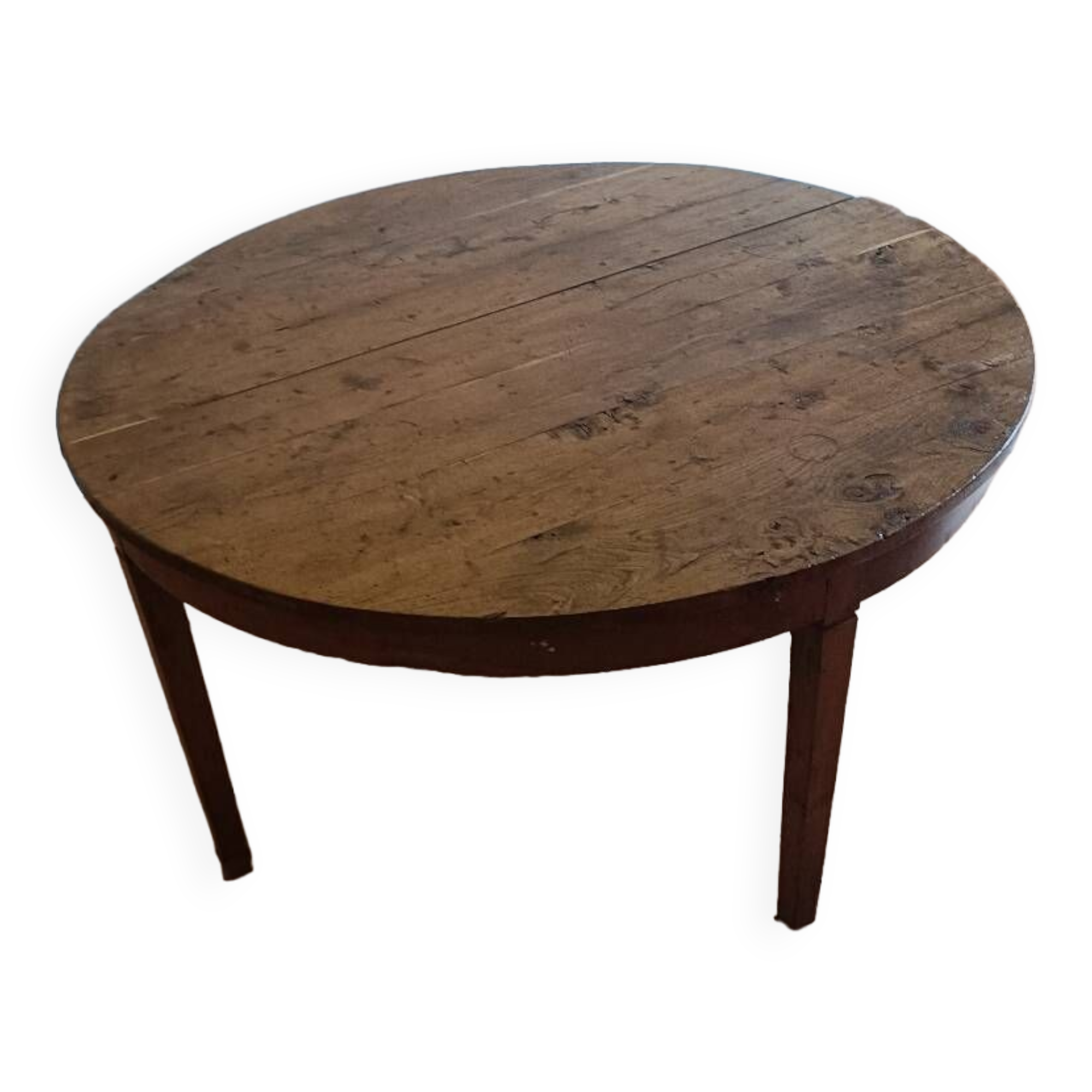 Table de salle à manger style Louis XVI en chêne , 19ème siècle