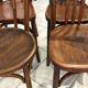 Set of 12 mismatched bistro chairs Baumann & Fischel 1930