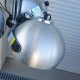 Suspension Lustre Space Age 1970 Eyeball Massive Art Belgium brushed aluminium