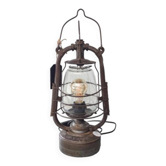 Luminaire, ancienne lanterne marine, lampe tempête