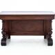Antique console with mirror, Northern Europe, circa 1900.