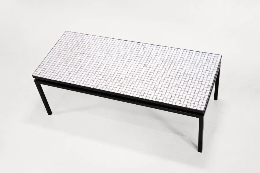 Dutch modernist mosaic coffee table 1950s